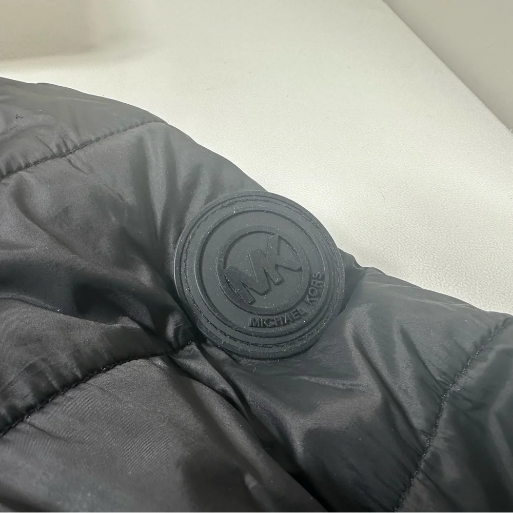 Michael Kors Quilted Hooded Puffer Coat